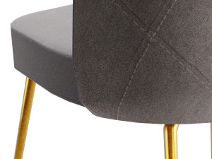 soft chair in a modern style 3D मॉडल