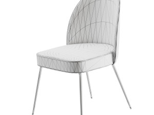 soft chair in a modern style 3D मॉडल