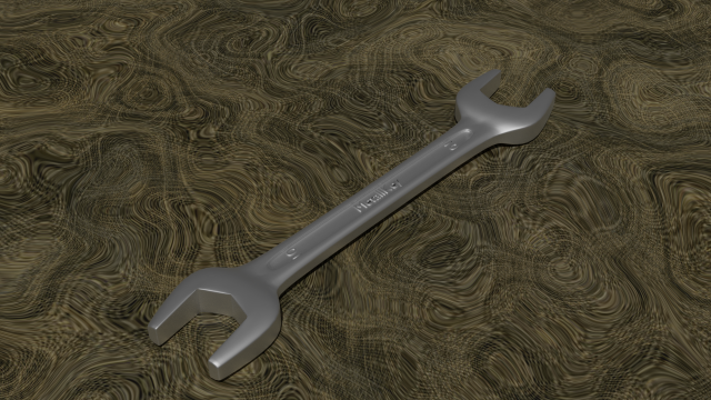 spanner Model 3D .c4d .max .obj .3ds .fbx .stl .blend