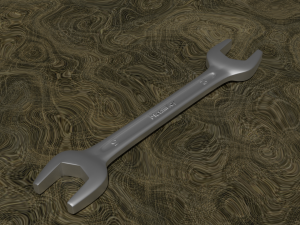 spanner 3D 모델