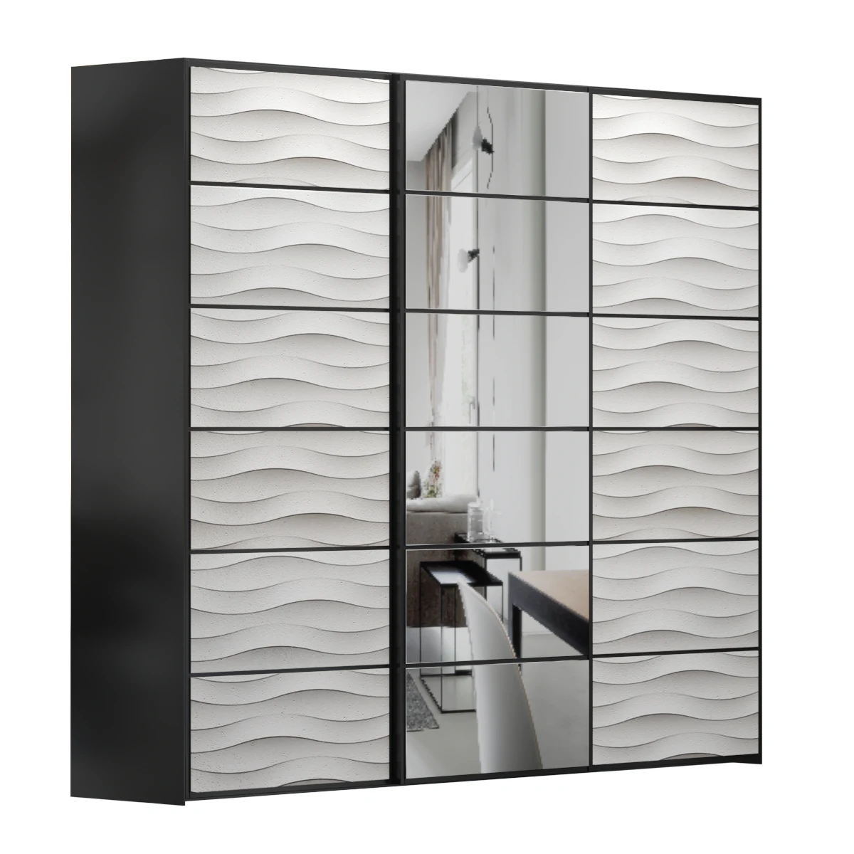 portes-de-placard wardrobe 3D Model .c4d .max .obj .3ds .fbx .stl .blend