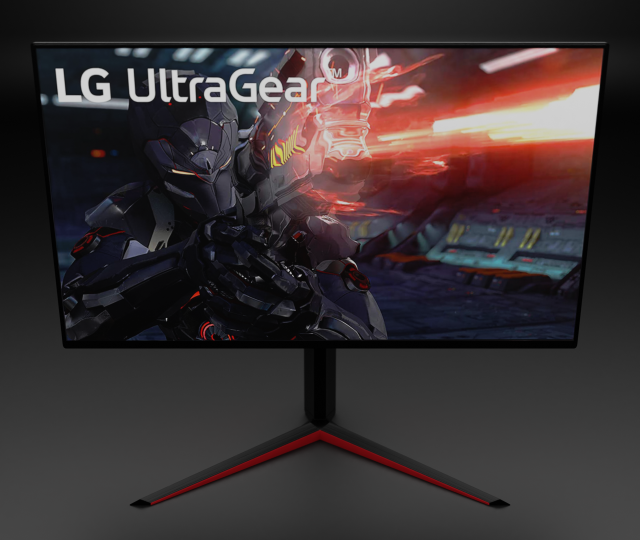 lg 27gn950-b 3D Model .c4d .max .obj .3ds .fbx .stl .blend 