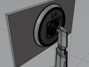 lg 27gn950-b 3D Model