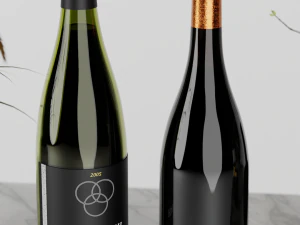 Buffet con decorazioni Modello 3D