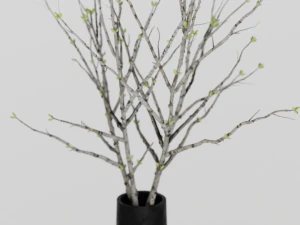 Buffet con decorazioni Modello 3D