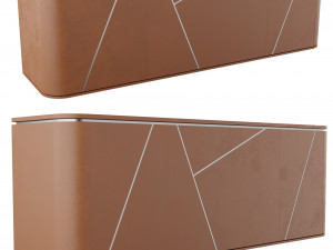 Fendi Casa Antius sideboard 3D Модель