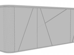 Fendi Casa Antius sideboard 3D Model