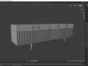 Sideboard Modelo 3D