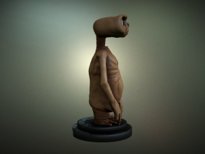 ET The extraterrestial 3D Baskı Modeli