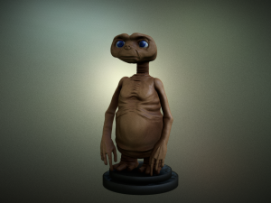 ET The extraterrestial Model do druku 3D