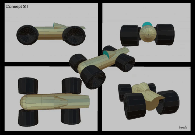 概念我 3D 模型 .c4d .max .obj .3ds .fbx .stl .blend 