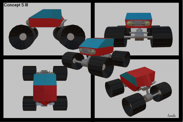 concept s iii 3D-Modell .c4d .max .obj .3ds .fbx .stl .blend 