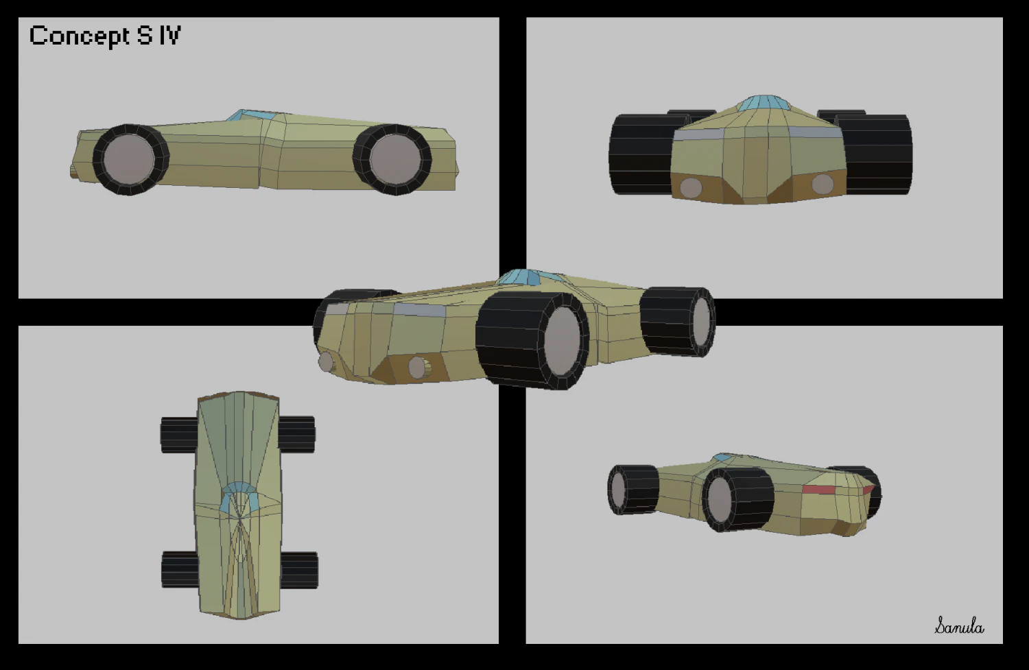 concept s iv 3D Model .c4d .max .obj .3ds .fbx .stl .blend 