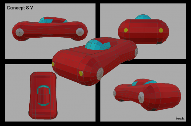 concept s v 3D Model .c4d .max .obj .3ds .fbx .stl .blend 