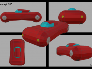concept s v 3D-Modell