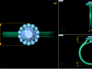 signal halo ring Modèle 3D