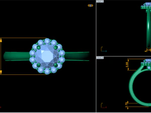 signal halo ring 3D Model