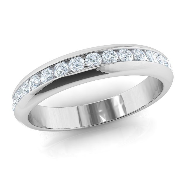 channel set eternity ring 3D Model .c4d .max .obj .3ds .fbx .stl .blend 