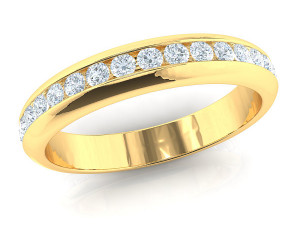 channel set eternity ring 3D Model