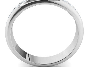 channel set eternity ring 3D Model