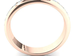 channel set eternity ring 3D Model