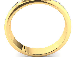 channel set eternity ring 3D Model