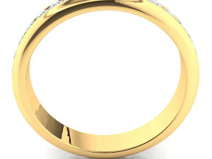 channel set eternity ring 3D Model