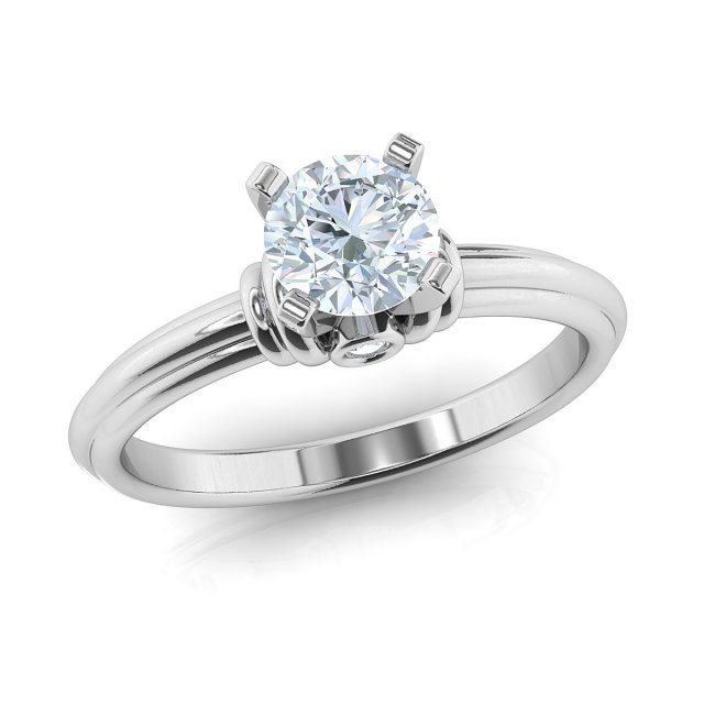 solitaire ring Modèle 3D .c4d .max .obj .3ds .fbx .stl .blend 