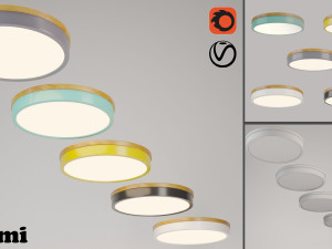 botimi-ceiling lamp vol 01 3D 模型