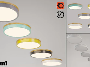 बोटिमी-सीलिंग लैंप वॉल्यूम 01 3D मॉडल