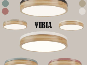 vibia-lâmpada de teto vol 02 Modelo 3D