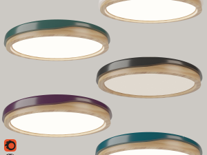 ikea-ceiling lamp vol 03 3D मॉडल
