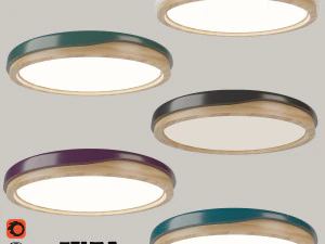 ikea-ceiling lamp vol 03 3D Model