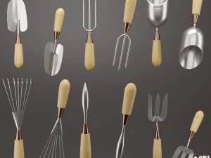 spearjackson-tuingereedschap vol 01 3D Model