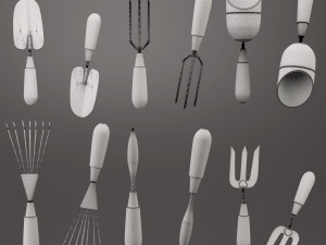 spearjackson-gardening tools vol 01 3D Model