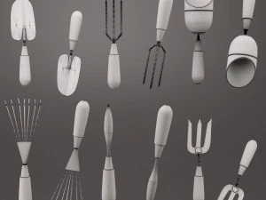 spearjackson-gardening tools vol 01 3D Model