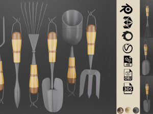 horton-gardening tools vol 02 3D 모델
