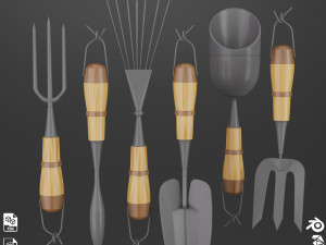 horton-gardening tools vol 02 3D 모델