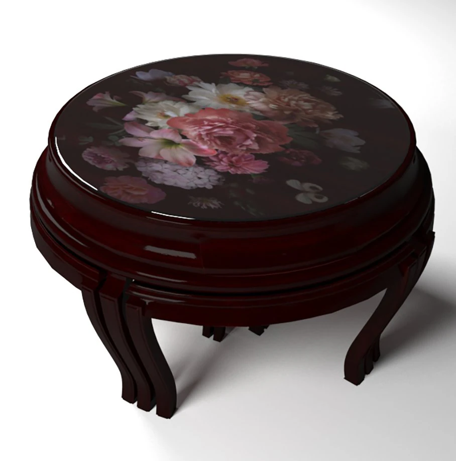 round table 3D Model .c4d .max .obj .3ds .fbx .stl .blend 