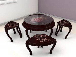 round table 3D Model