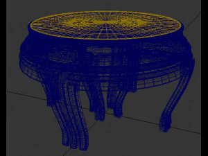 round table 3D Model