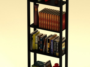 bookshelves 3D 模型