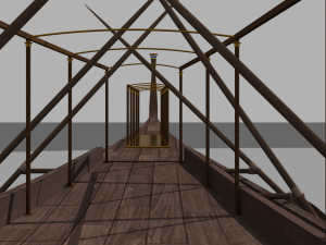 PharaonicSunBoat 3D Model