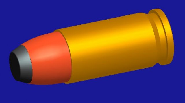 ammunition 9para tm 3D Принт Модель .c4d .max .obj .3ds .fbx .stl .blend 
