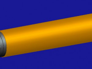 ammunition 45-70govt 3D Baskı Modeli