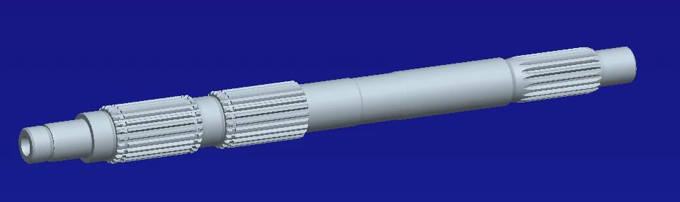 hd main shaft 3D Print Model .c4d .max .obj .3ds .fbx .stl .blend 