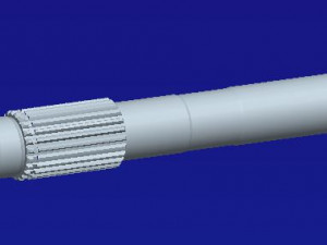 hd main shaft 3D Print Model