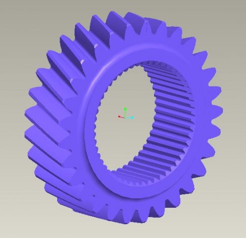 gear1 3D Baskı Modeli .c4d .max .obj .3ds .fbx .stl .blend 