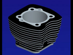 harley cylinder1 1449cui 3D Print Model