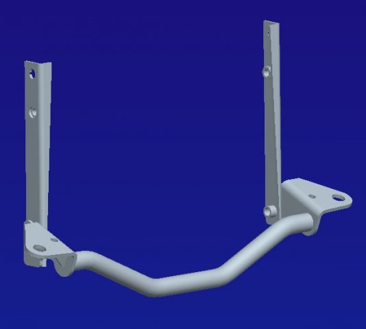 harley support spotlight 3D-printmodel .c4d .max .obj .3ds .fbx .stl .blend 